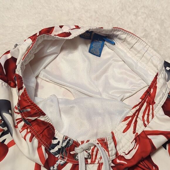 NOBO Men's Swim Trunks Hawaiian Floral Design Sz L (36-38)board shorts - Picture 6 of 6